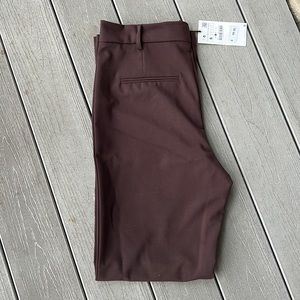 Brown High Waisted Zara Dress Pants